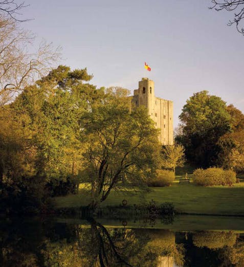 Mansion House at Hedingham Castle, a charming venue for outdoor weddings and events.