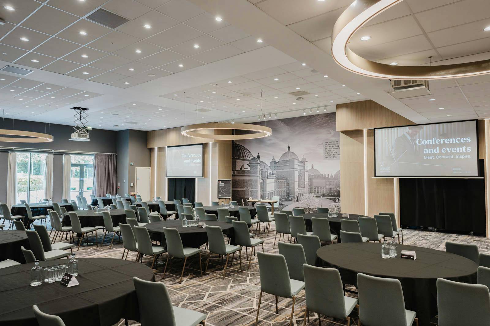 Fry Suite at Edgbaston Park Hotel, modern event space for conferences and meetings.