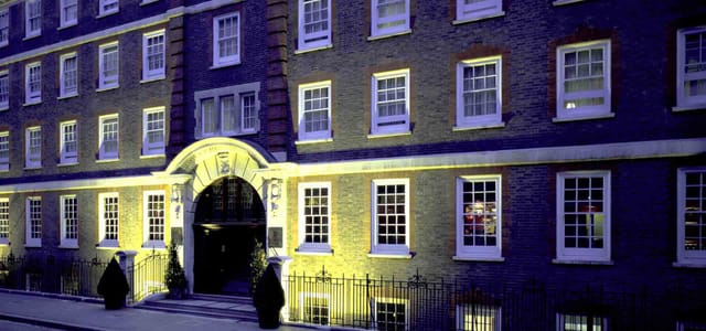 Syndicate Room at Fitzrovia Hotel, elegant venue for corporate meetings and events.