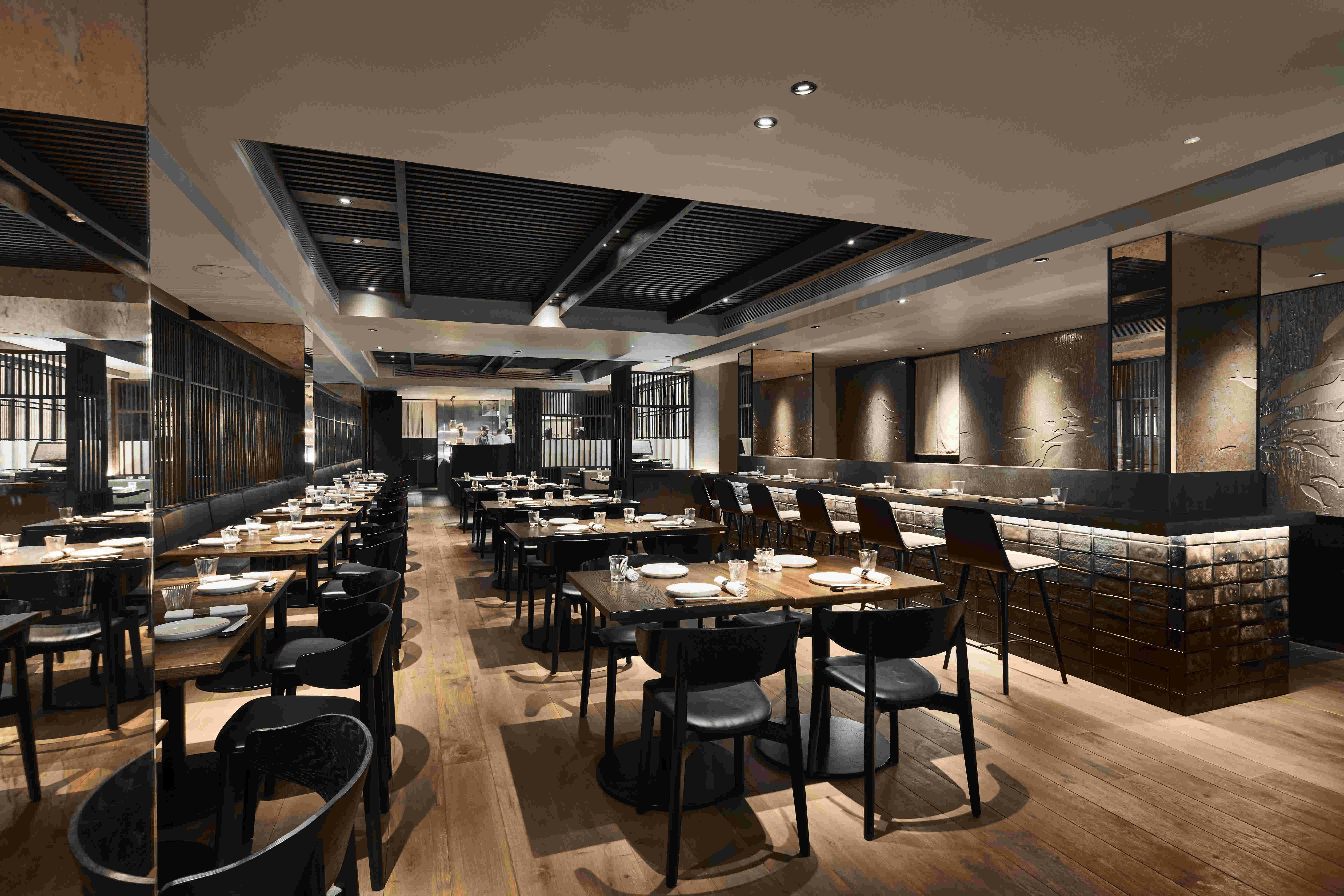 Modern restaurant TOKii at The Prince Akatoki London, ideal for corporate events and gatherings.