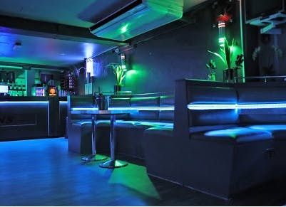 Modern lounge in Metro Dalston, ideal for networking events and intimate gatherings.