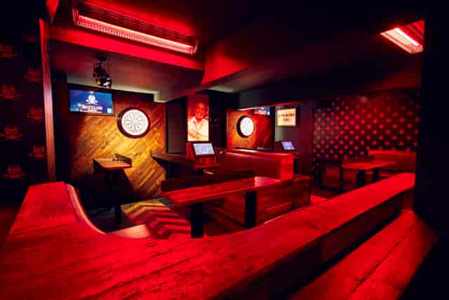 Vibrant darts space at 180 Club, ideal for team-building and social events.