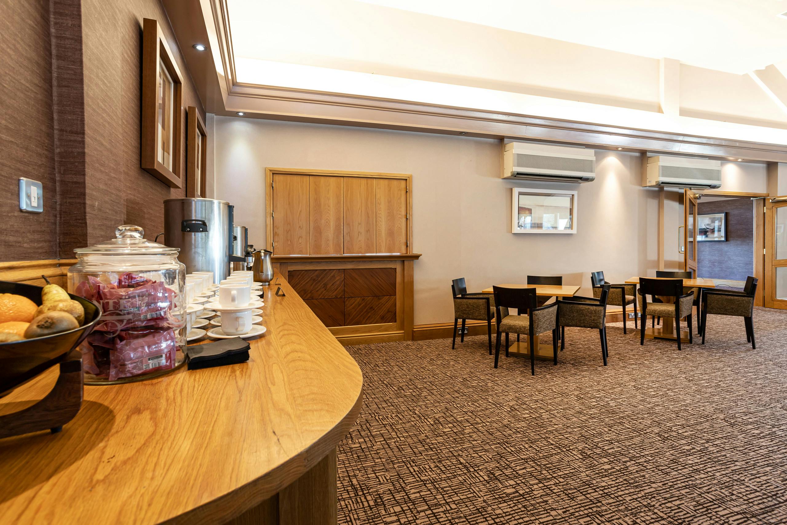 Kendal Suite at Castle Green Hotel: inviting meeting space for events and networking.