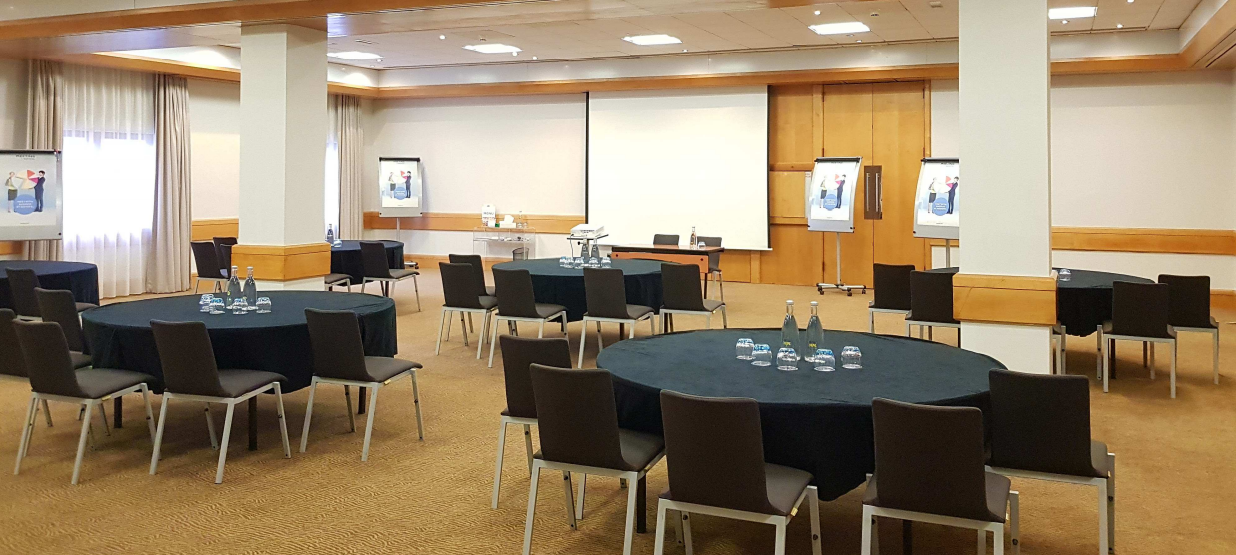 Victoria Suite meeting space in Novotel Bristol, ideal for workshops and presentations. - Banner