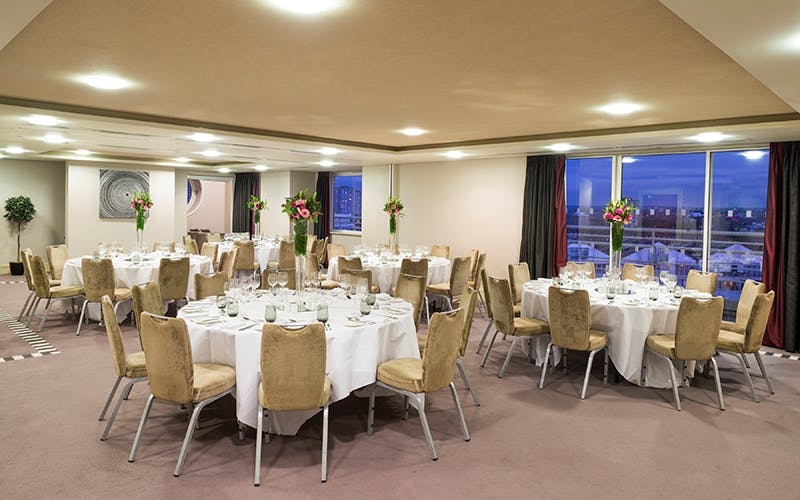 Bridges Suite at Chelsea Harbour Hotel, elegant event space for corporate meetings.