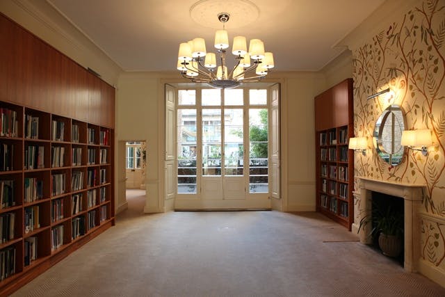 Elegant Garden Room at No.11 Cavendish Square, perfect for meetings and workshops.