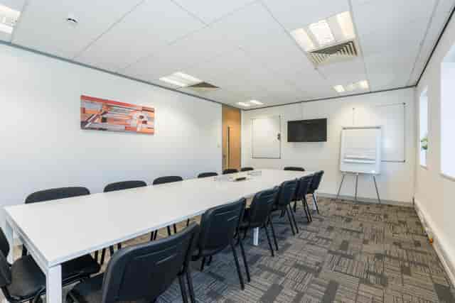Orange Suite at UBC Warrington: spacious meeting room for corporate events and workshops.