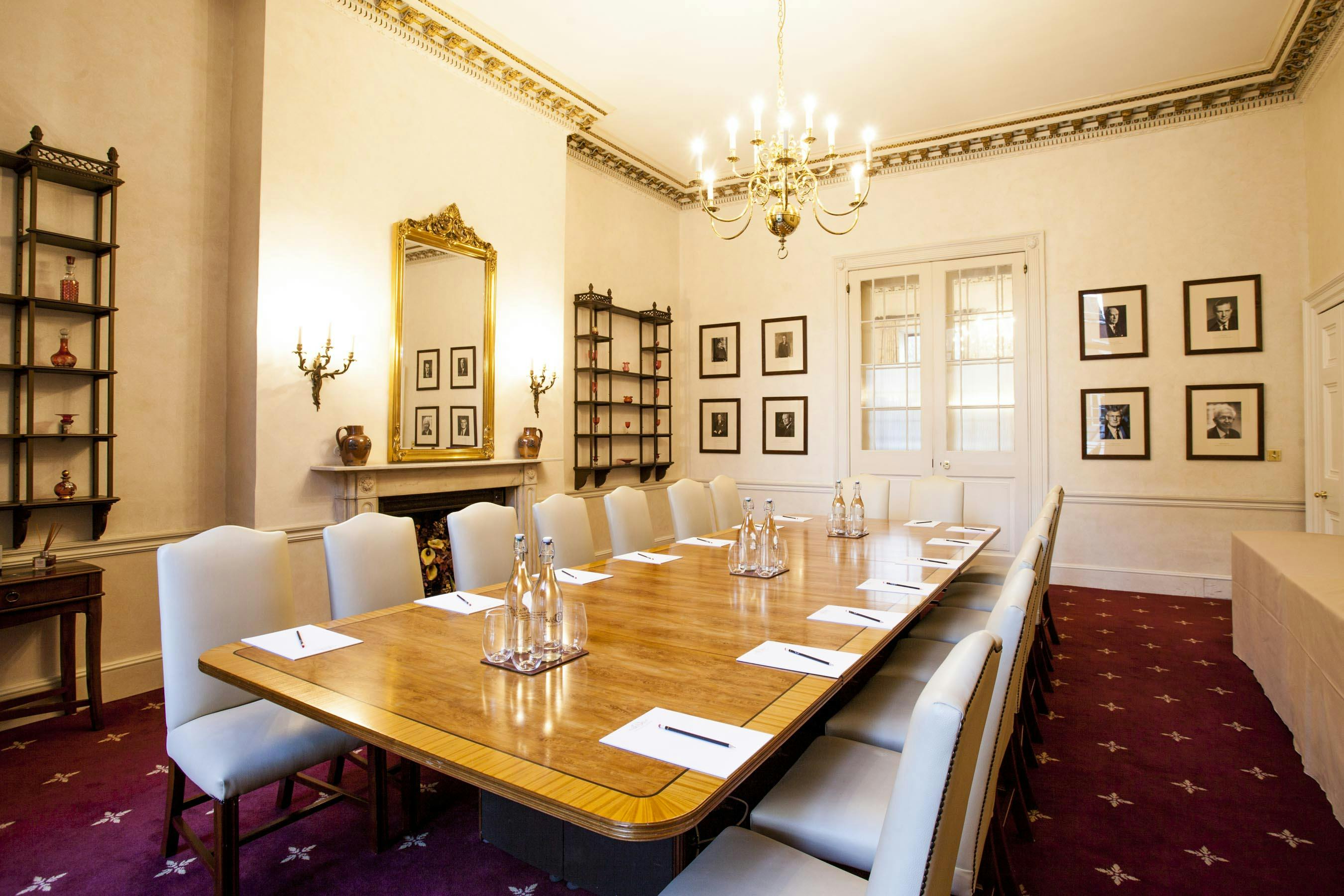 Treasurers Room at No.11 Cavendish Square, elegant boardroom for professional meetings.