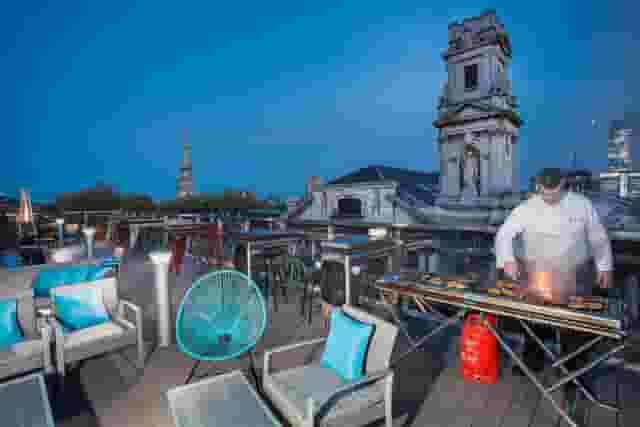 Roof terrace
