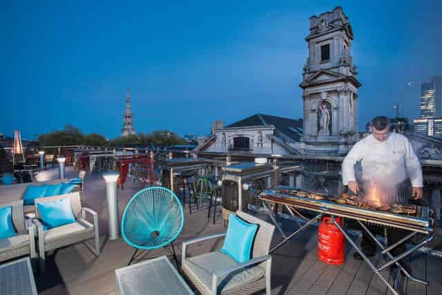 Roof terrace