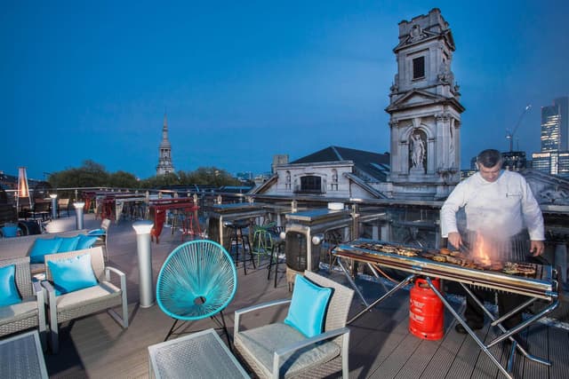 Roof terrace