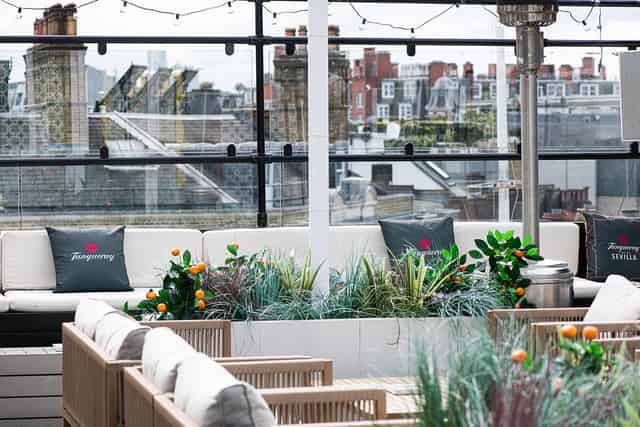 Roof terrace