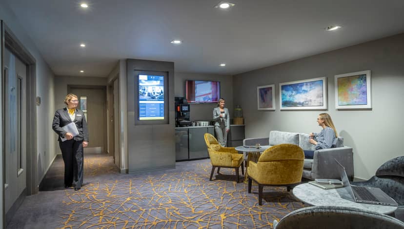 Grainger Suite at Maldron Hotel Newcastle, modern meeting space for networking and brainstorming.