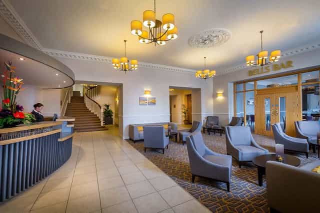 Christy Ring Suite lobby at Maldron Hotel, ideal for networking events and meetings.