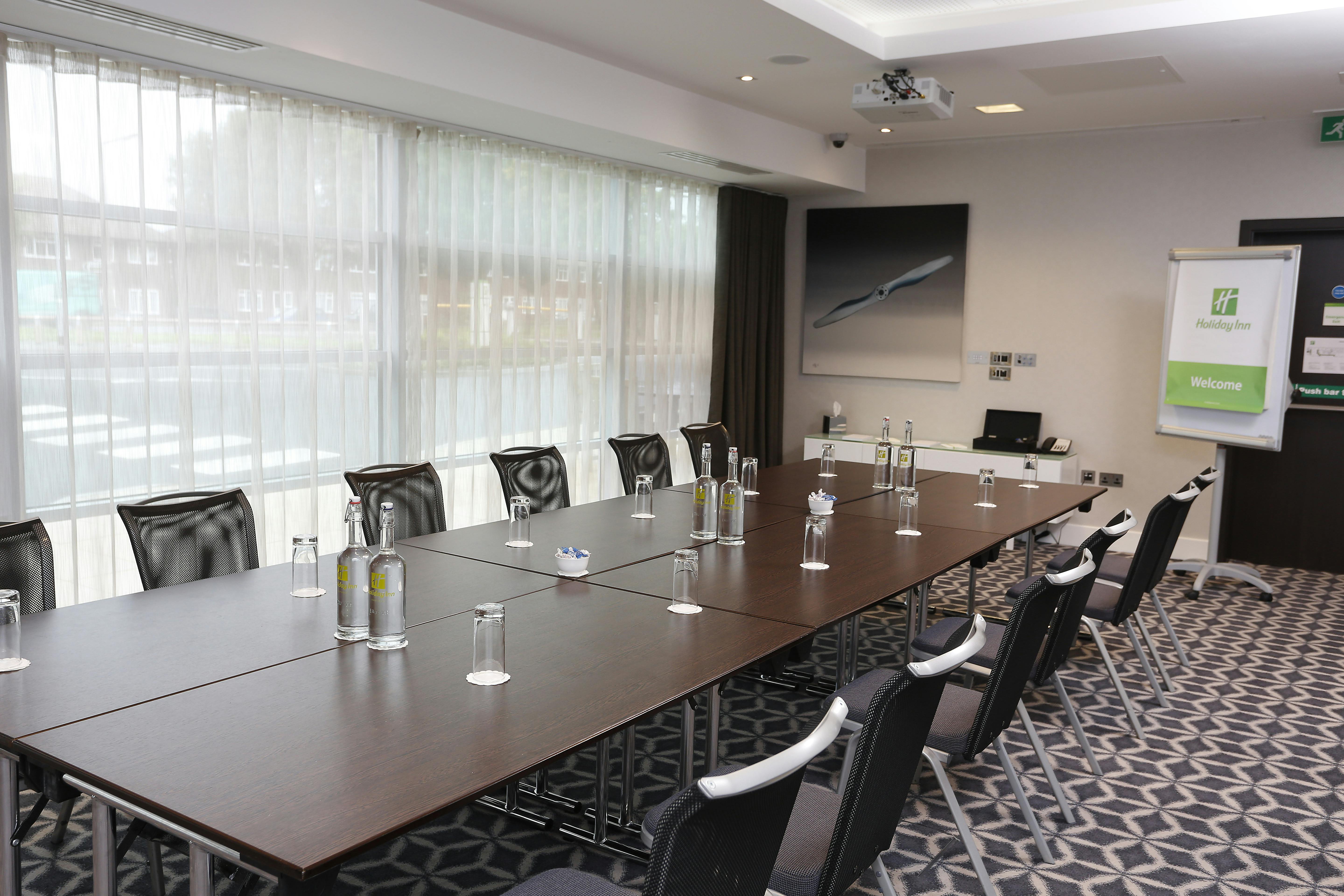 Ambassador Suite meeting room at Holiday Inn Southend, perfect for corporate events.