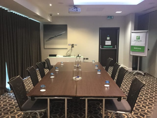 Ambassador Suite meeting room at Holiday Inn Southend, perfect for corporate events.