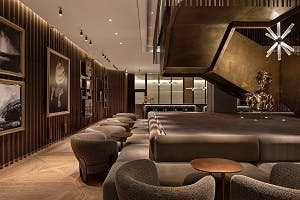 Royal Academy of Arts event space with modern design, ideal for networking and gatherings.