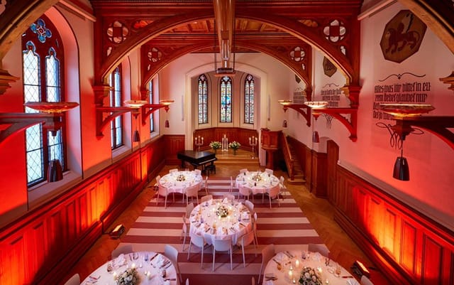 Elegant Green Room at Hard Rock Hotel Davos, perfect for weddings and corporate events.