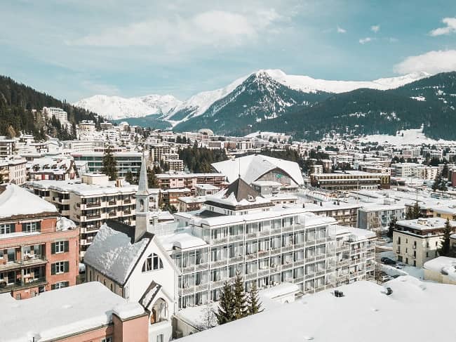 Green Room at Hard Rock Hotel Davos, luxury venue for corporate retreats and conferences.