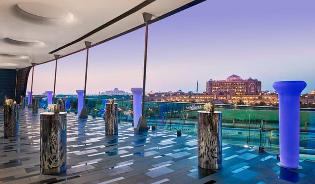 Al Bateen Ballroom at Grand Hyatt Abu Dhabi, sleek design for upscale events and meetings.