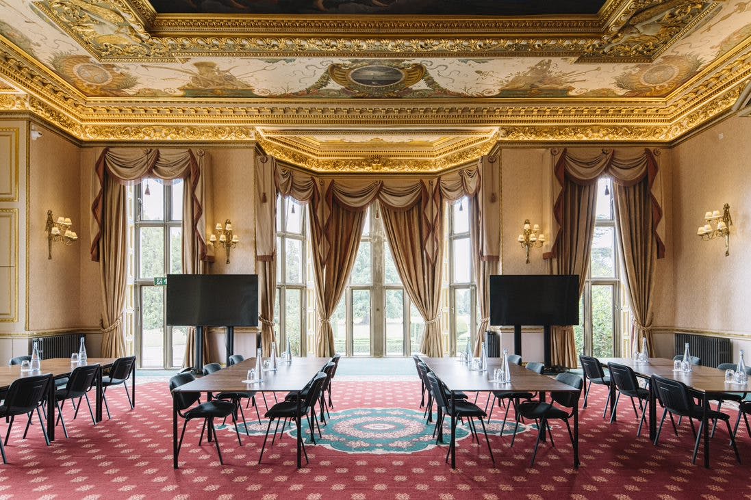 Lady Marian Alford meeting space at Ashridge House, elegant decor for workshops and events.