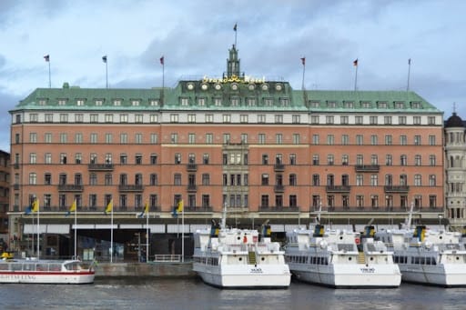 Vinterträdgården at Grand Hôtel Stockholm, elegant venue for luxury events and conferences.