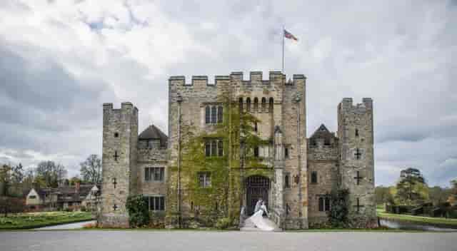 Hever Castle's Astor Wing: stunning venue for weddings and upscale events.