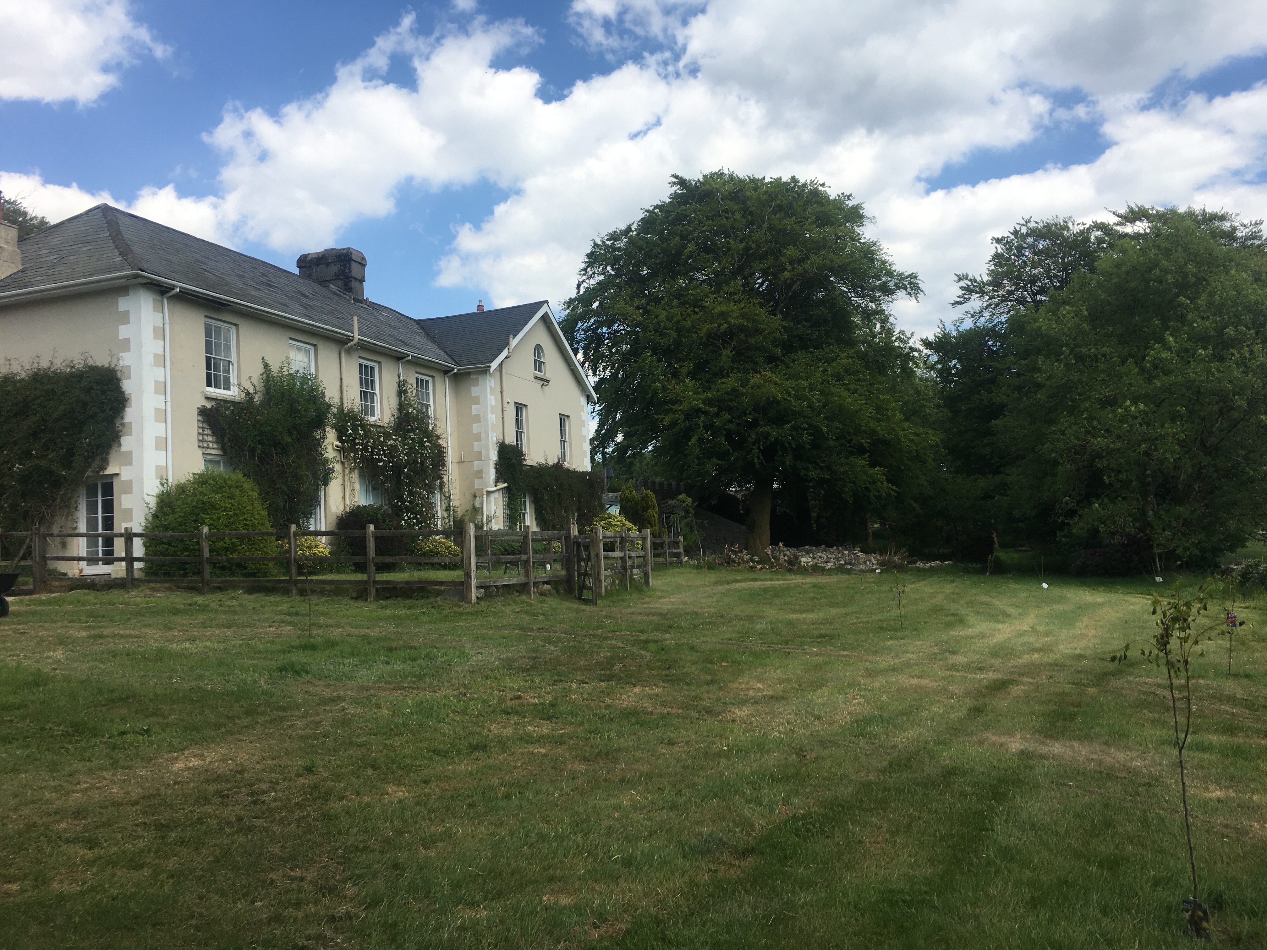 Prince Hall Country House outdoor venue with spacious lawn for weddings and events. - Banner