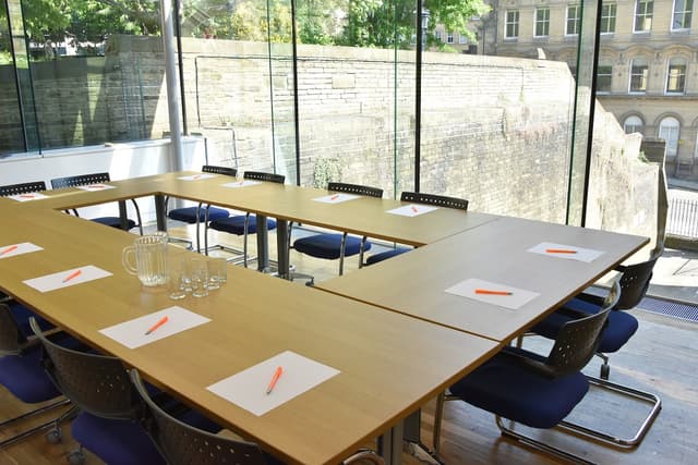 Glass Meeting Rooms