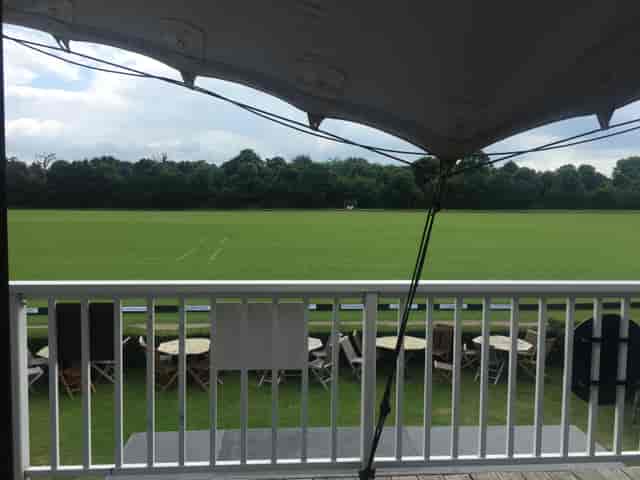 Rooftop Terrace at Ham Polo Club, spacious venue for corporate retreats and gatherings.