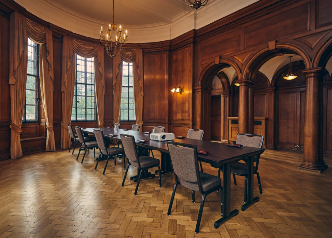 Chairman's Suite in The Grand, York: elegant meeting room with natural light, ideal for corporate events.