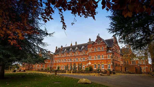 St Anne's Hall at Stanbrook Abbey Hotel, elegant venue for events and meetings.