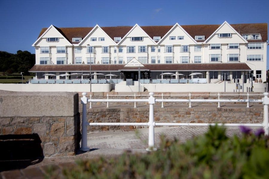 Leopold Suite at Grand Jersey Hotel, modern venue for corporate events with beachfront views.