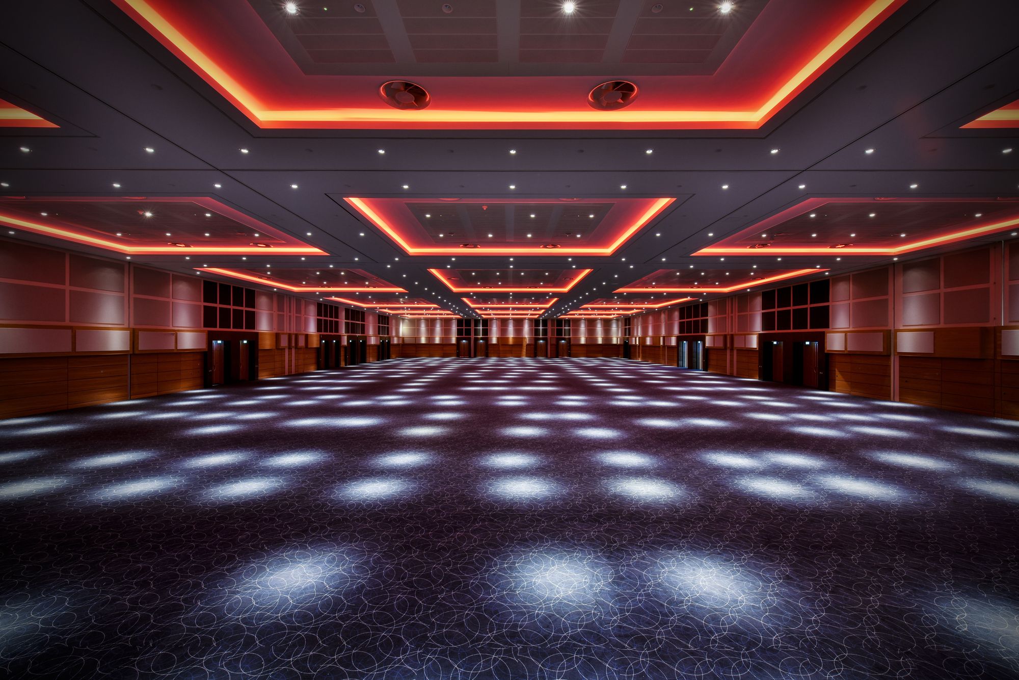 Arora Ballroom at InterContinental London - spacious venue with modern lighting for events. - Banner