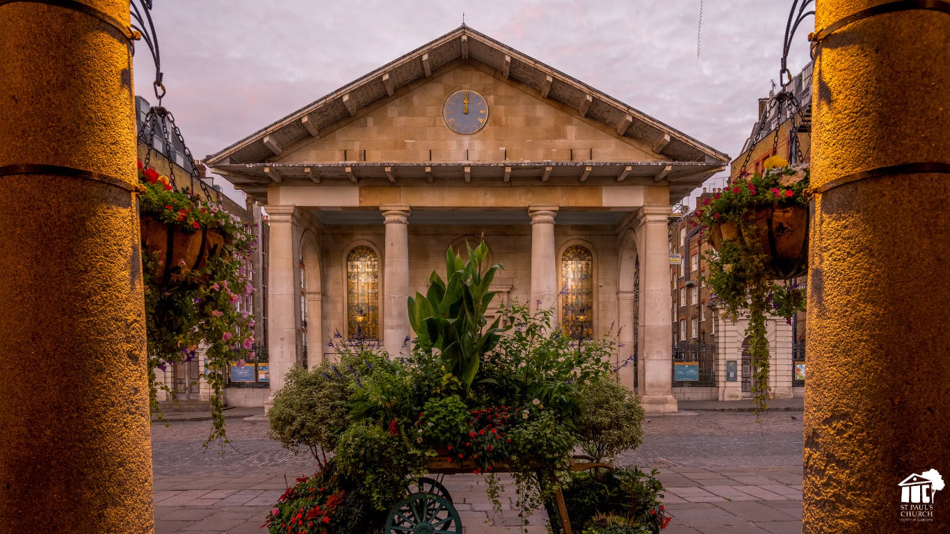 St Paul's Church Covent Garden: elegant venue with classical architecture for events.