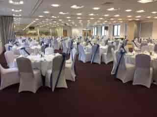 Elegant event space at Hull College Craven Park, perfect for weddings and corporate gatherings.