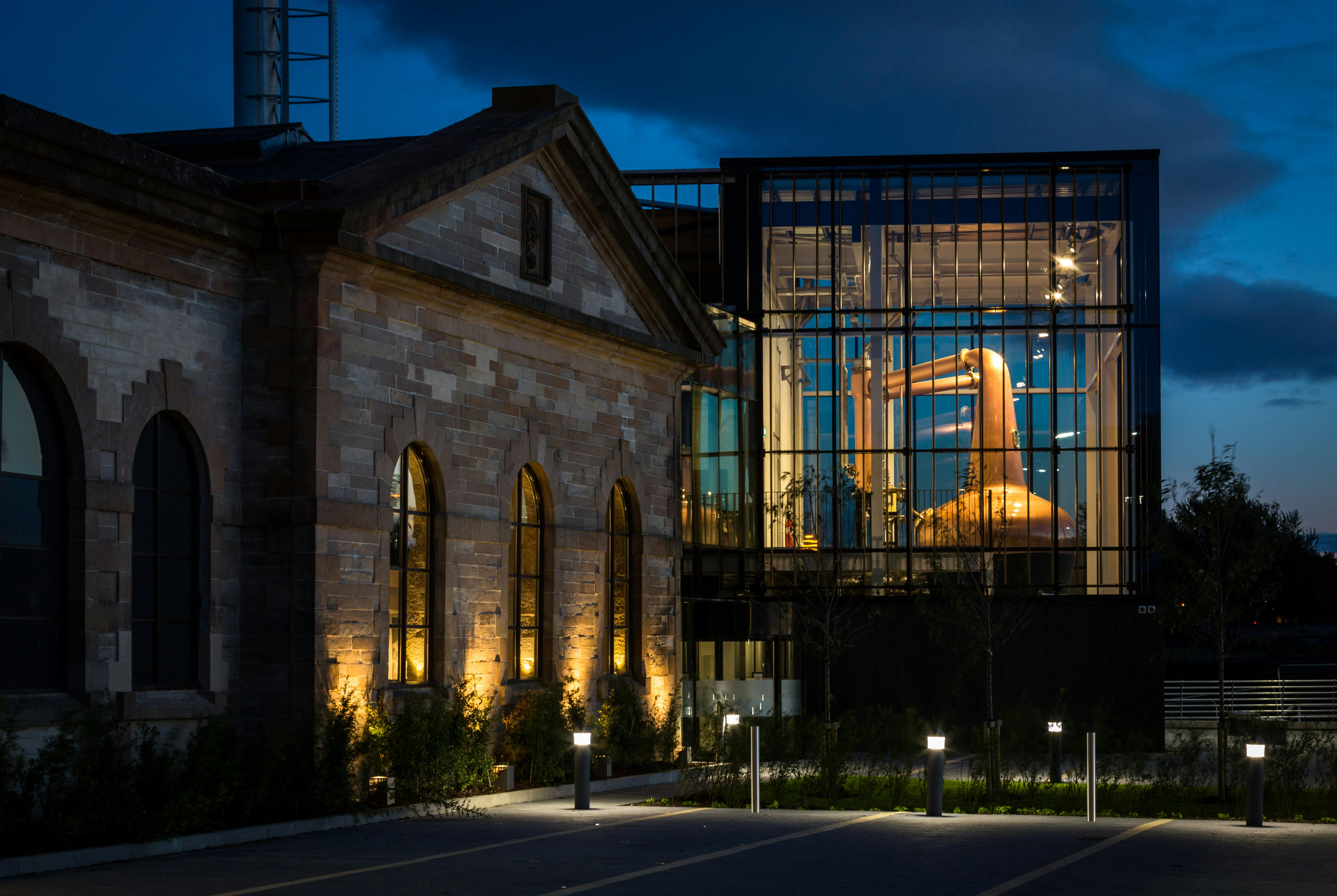 Whole Venue at Clydeside Distillery: modern glass architecture for unique events.