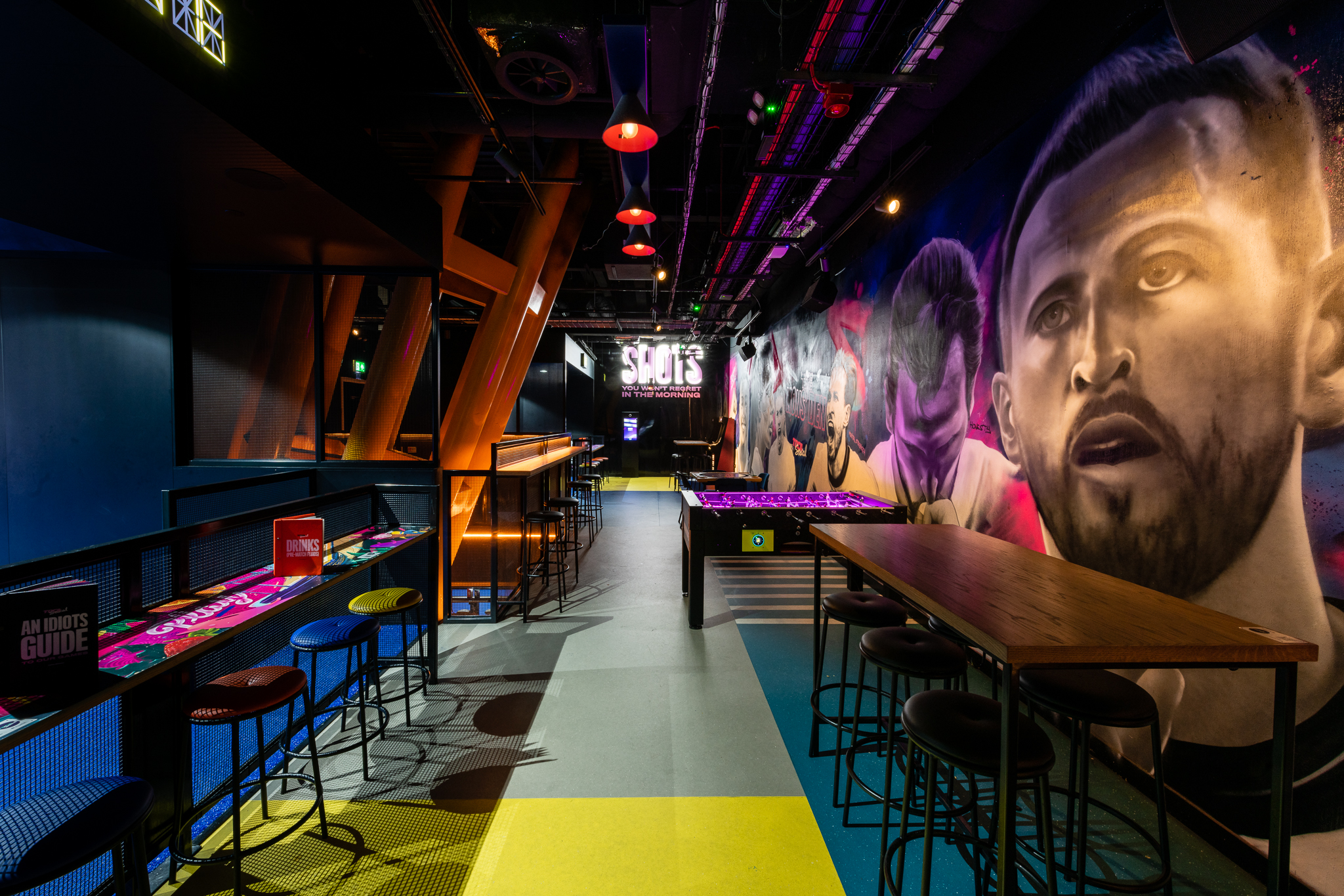 Executive Boxes at TOCA Social, vibrant event space for networking and gatherings. - Banner