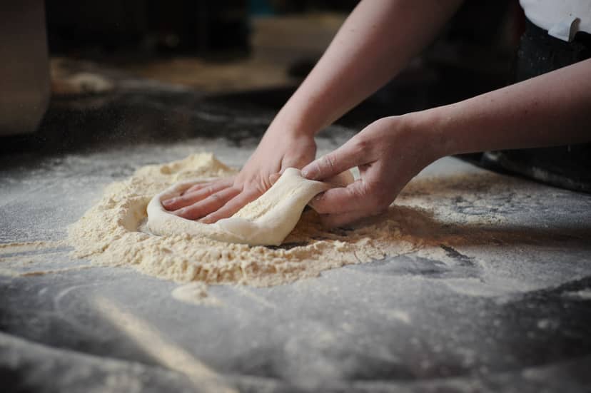Hands-on culinary experience at Dough Dough Liverpool for team-building events.