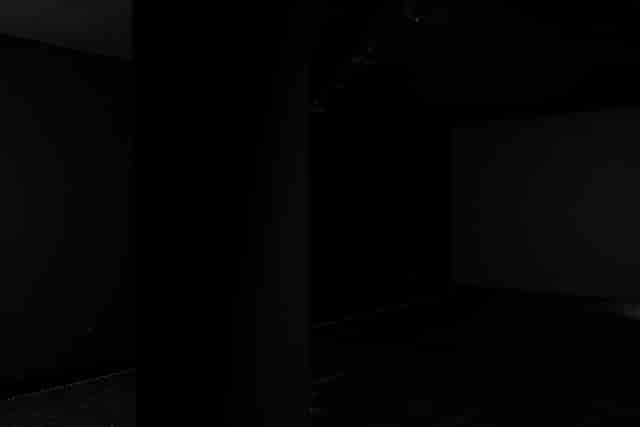 Whole venue in Blackout studio, minimalist space for intimate gatherings and immersive events.