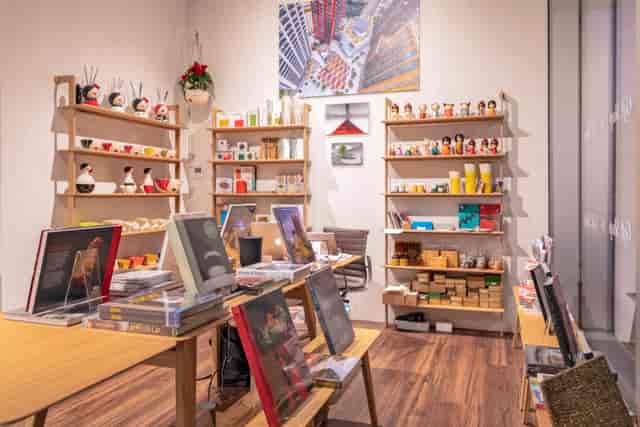 Exhibition space in London Lighthouse Gallery, ideal for art and design events.