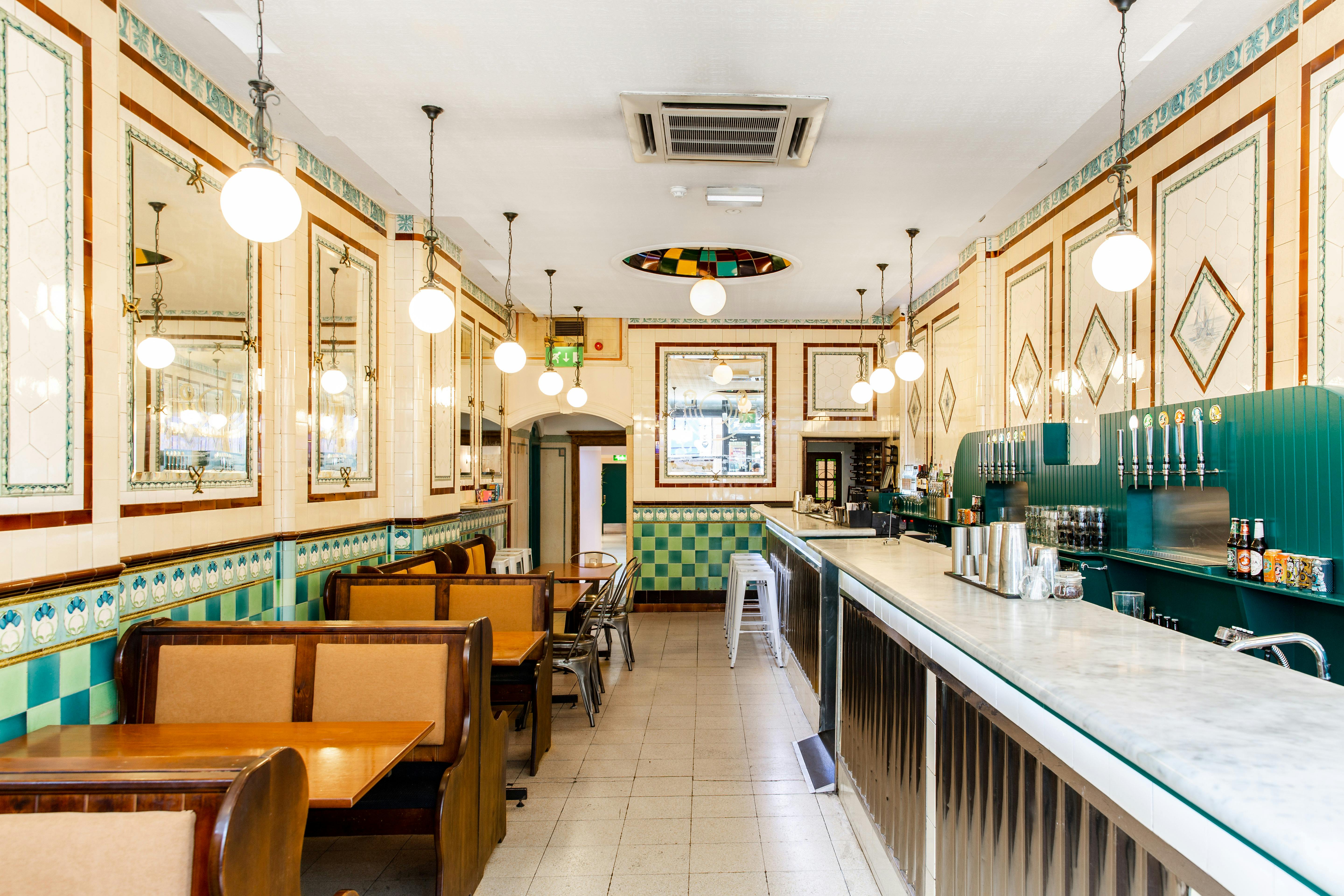 Stylish café venue in Hackney, perfect for intimate gatherings and networking events.