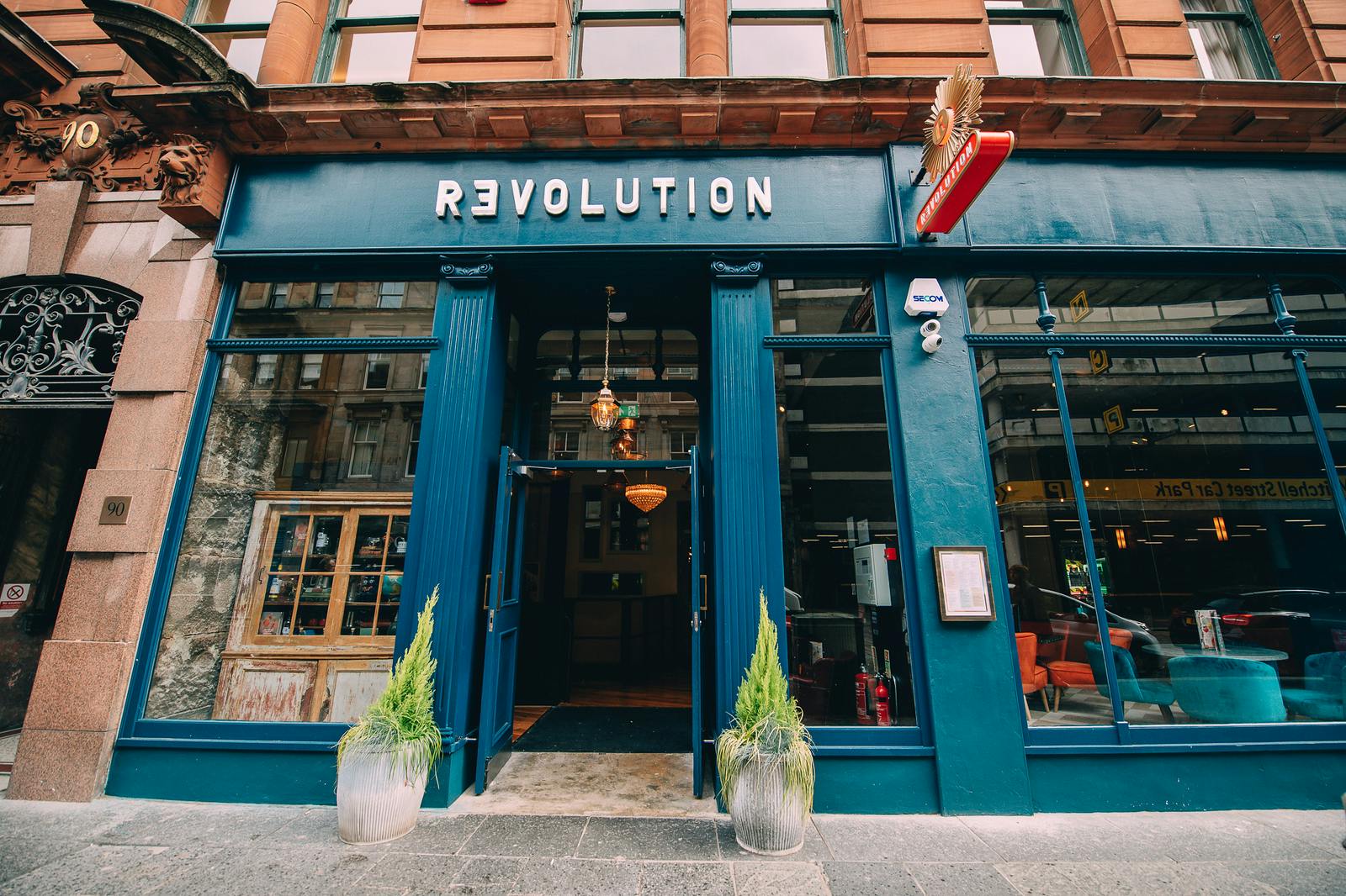 Vibrant Revolution Mitchell Street venue in Glasgow for events and meetings.