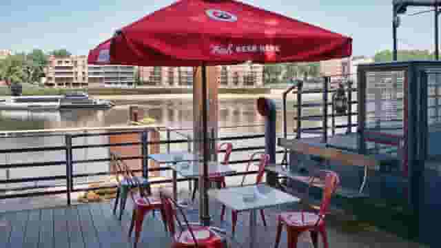 Partially Covered Outdoor Terrace