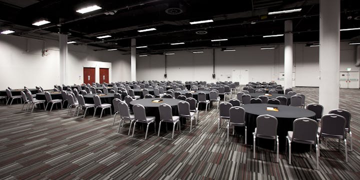 Spacious Convention Hall 3 in Coventry Arena, perfect for conferences and banquets.