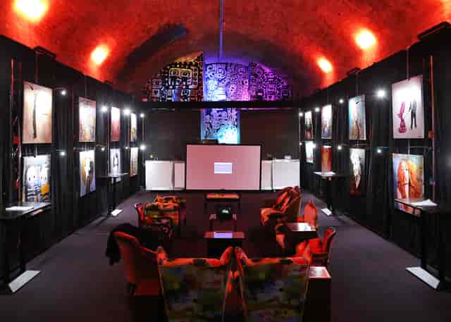 Art gallery event space in Aures London for corporate and private parties.