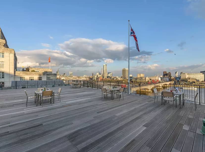 London Savoy Place rooftop event venue panorama