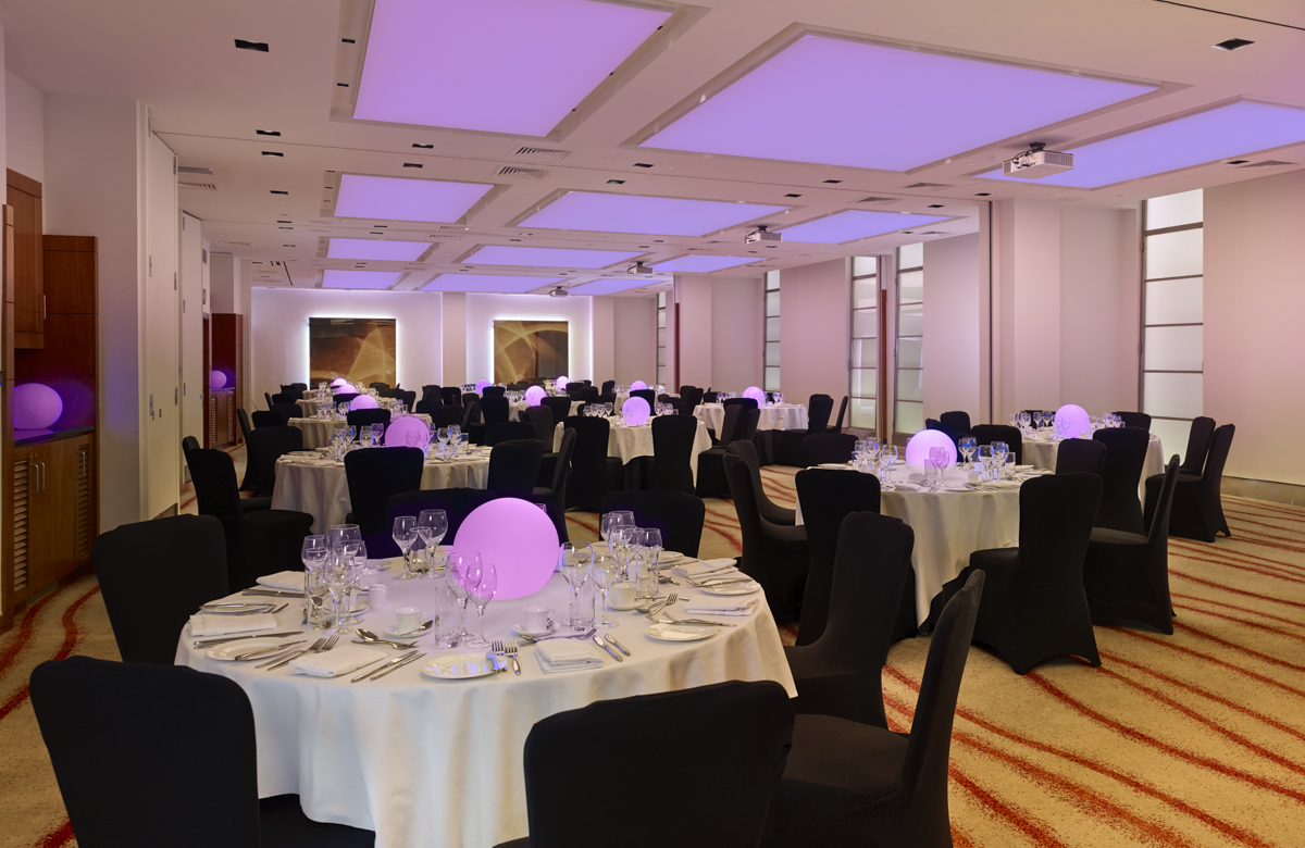 Elegant Edward Suite at Park Plaza Victoria, perfect for corporate events and weddings.