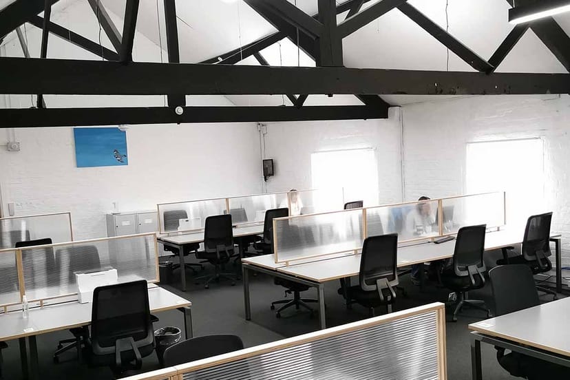 Modern collaborative workspace at The Workers League, Blackheath for meetings and productivity.