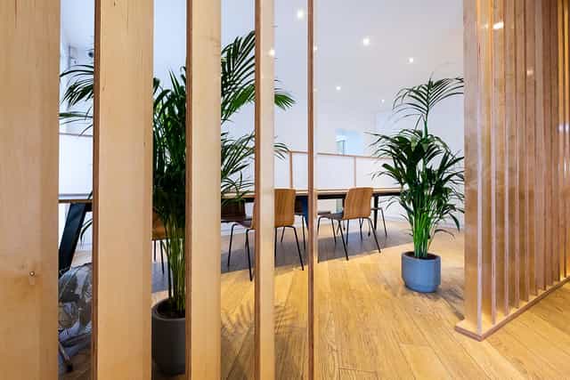 Modern meeting space at The Workers League, Blackheath, ideal for workshops and events.
